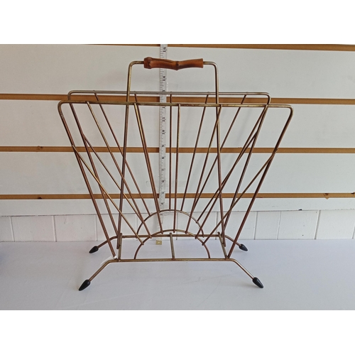 11 - Vintage Magazine Rack