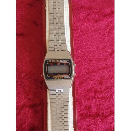 167 - Vintage Sekonda Digital Watch