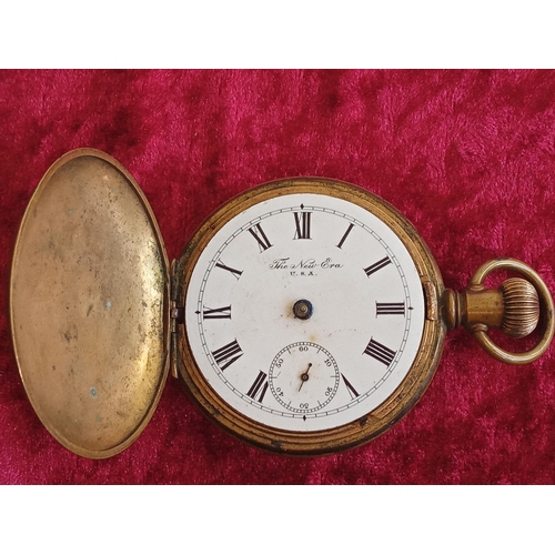 175 - Vintage Brass Pocket Watch