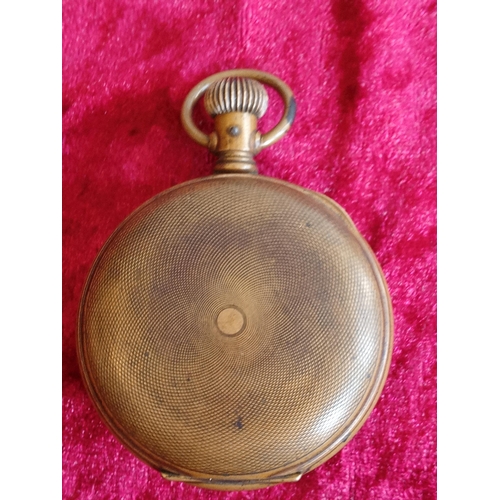 175 - Vintage Brass Pocket Watch