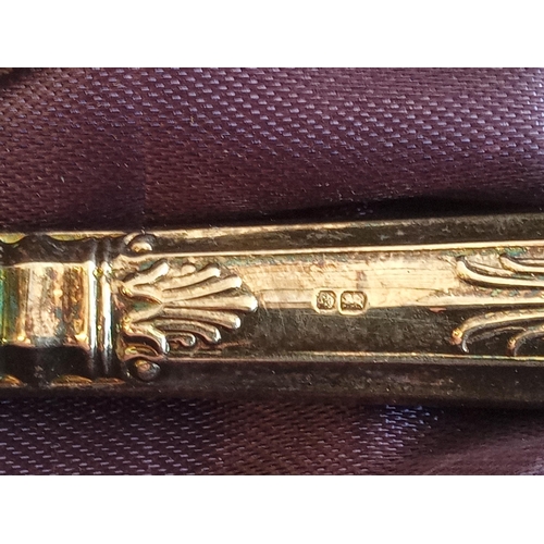 198 - Silver Handle Letter Opener in Presentation Case