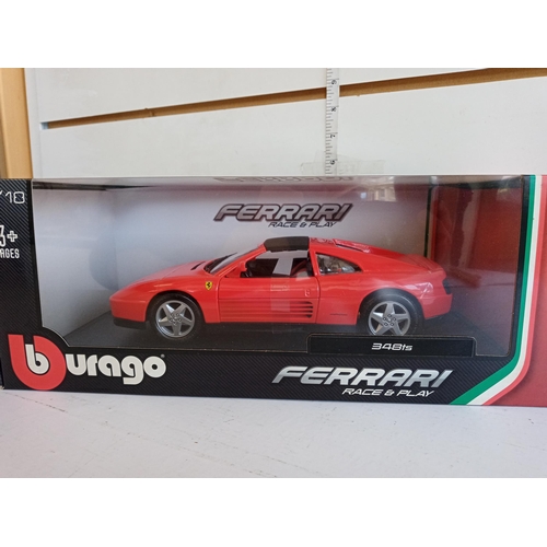 240 - Burago Farrari Model Car, Boxed & Mint