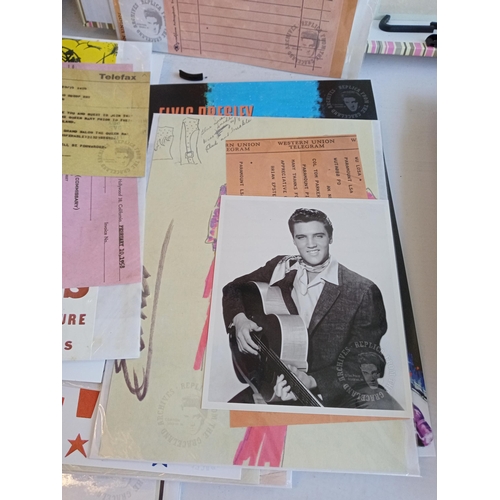 325 - 2 Good Boxes of Elvis Ephemera