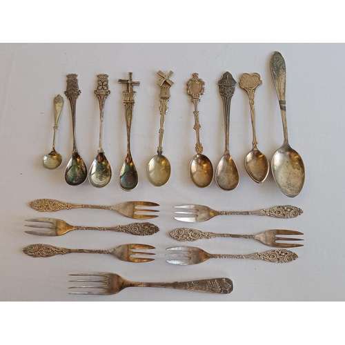 35 - Selection of Collectors Spoons & Folks