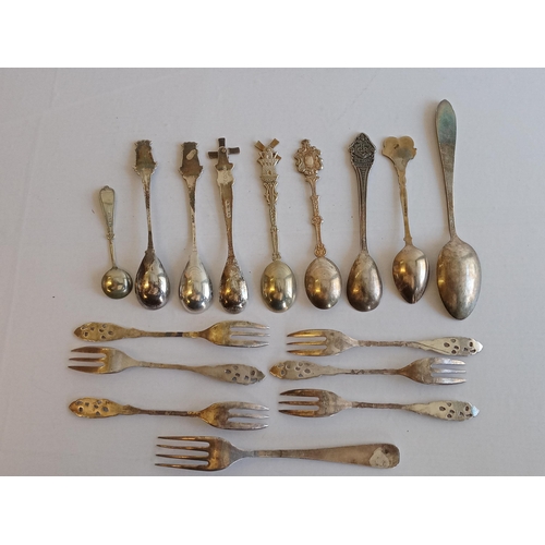 35 - Selection of Collectors Spoons & Folks