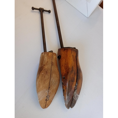 51 - 2 Antique Shoe Stretchers