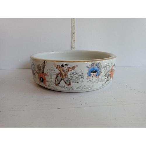 163 - Circa 1940's Chinese Signed Bowl