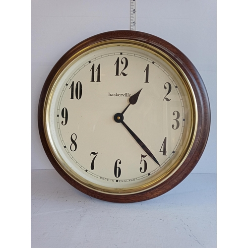 154 - Baskerville Wall Clock