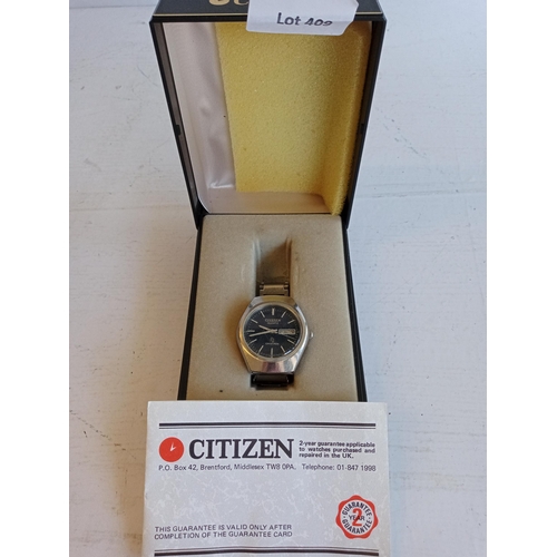 302 - Citizen Gents Wrist Watch