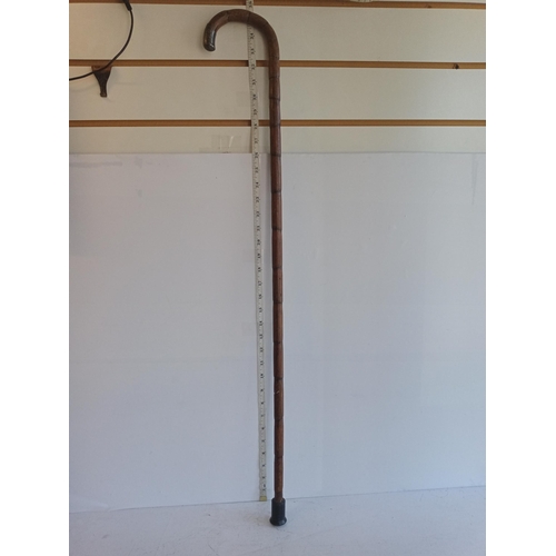 161 - Silver Mounted Walking Stick