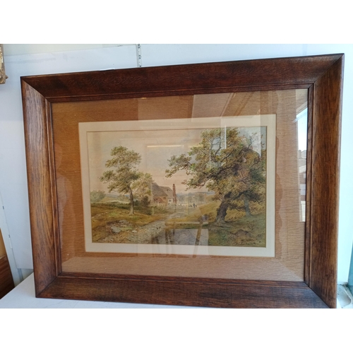 162 - Charles Marshall 1805 -1895 Listed Artist Framed Painting, Collection Only