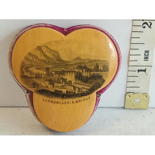 25 - Double Sided Mauchline Pin Cushion