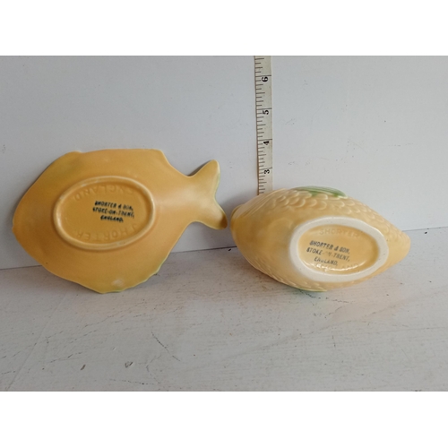 53 - Shorter Fish Sauce Boat with Drip Plate