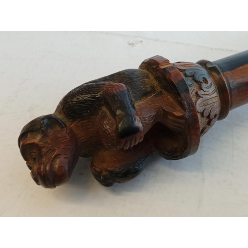 74 - Monkey Handle Walking Stick