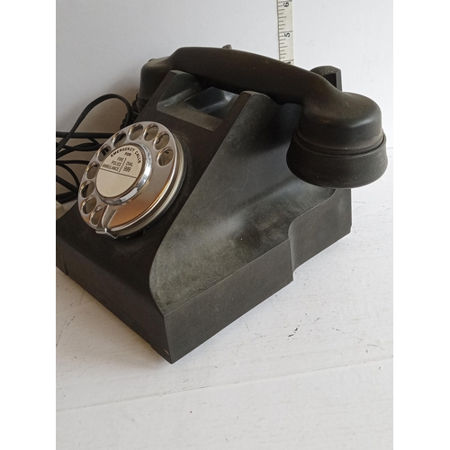 84 - Antique Bakelite Telephone