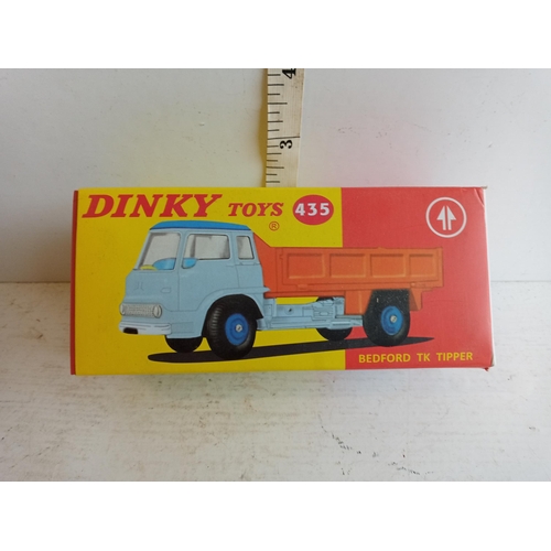 12 - Dinky Super Toy Bedford TK Tipper, No 435,  Boxed & Mint with Certificate