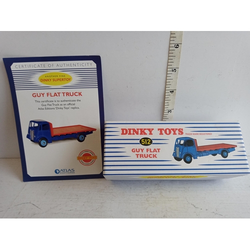 4 - Dinky Super Toy Guy Flat Truck No 512.  Boxed & Mint with Certificate