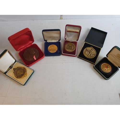 41 - Selection of Boxed Medals