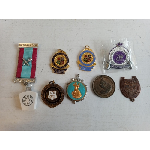 55 - Selection of Fobs & Medals