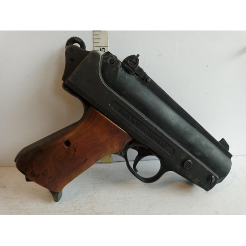 163 - Record German 4.5 Calibre Air Pistol, Very Good Quality