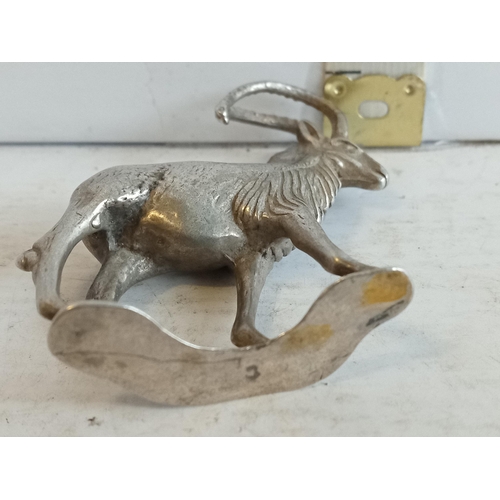 166 - Solid Silver Ram