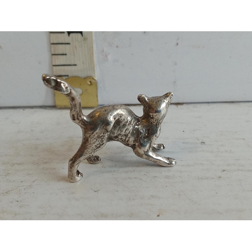 167 - Solid Silver Cat