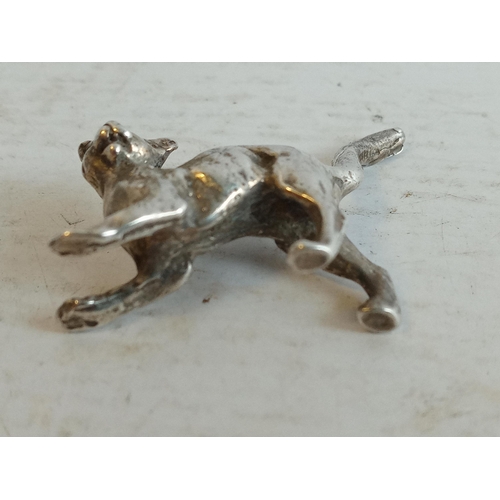 167 - Solid Silver Cat