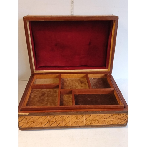 110 - Jewellery Box made from Matches