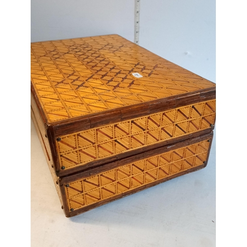 110 - Jewellery Box made from Matches