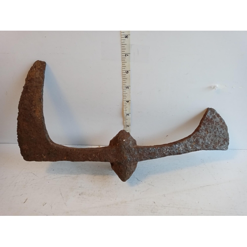 106 - 6th Century Viking Double Axe, Very Rare. Superb Condition for Age