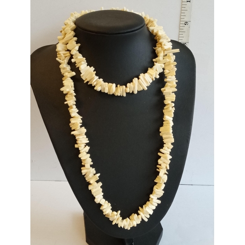 15 - White Coral Necklace