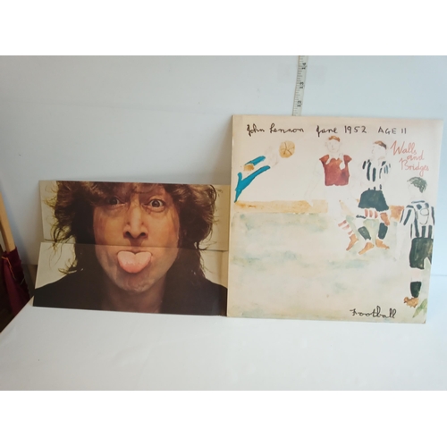 22 - John Lennon, Walls & Bridges LP, In Lovely Condition