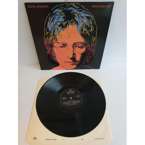 29A - John Lennon Menlove Ave LP, In Lovely Condition