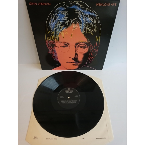 29A - John Lennon Menlove Ave LP, In Lovely Condition