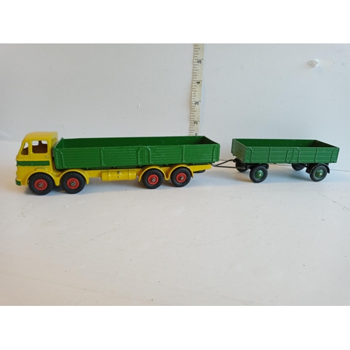 85 - Dinky Super Toys Leyland Octopus Truck & drag