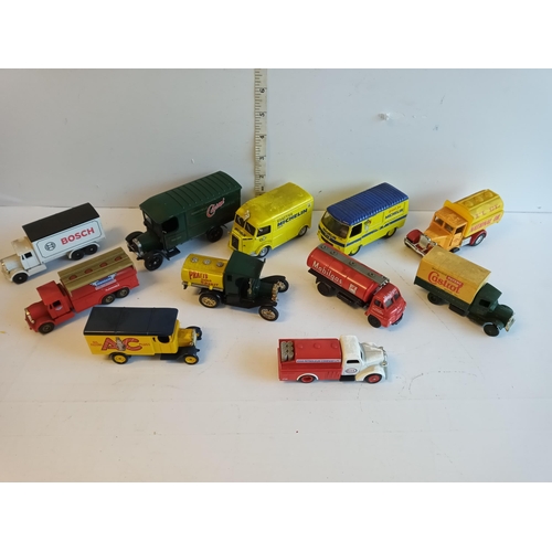 95 - 11 Assorted Toy Vehicles