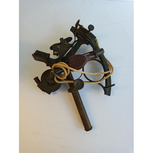 170 - 19th Century Signed Sextant Signed H Hughes