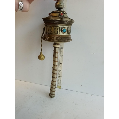 101 - Tibetan Prayer Rattle