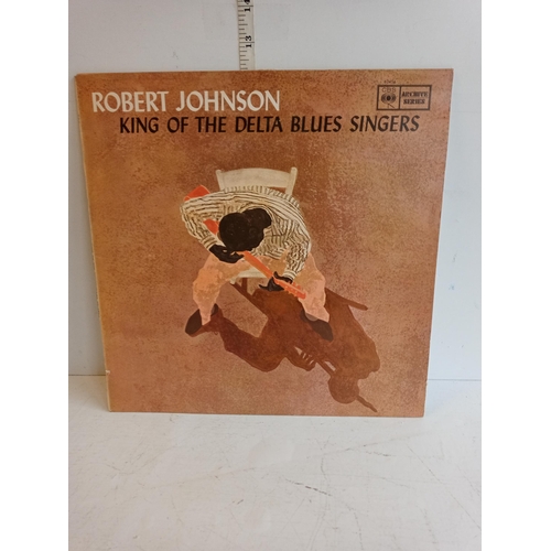 114 - Robert Johnson, King of the Delta Blues Signed Lp, In Lovely Condition