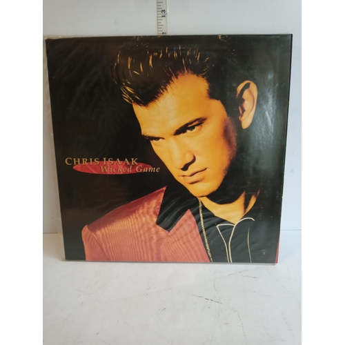 116 - Chris Isaak Wicked Game LP, In Lovely Condition