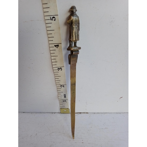 140 - Early Napoleon Bronze Letter Opener