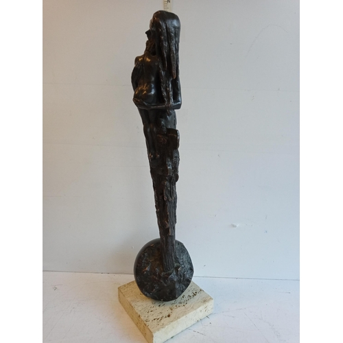 302 - Bronze Sculpture By Josep Bofill (Le Vida) Mother & Child