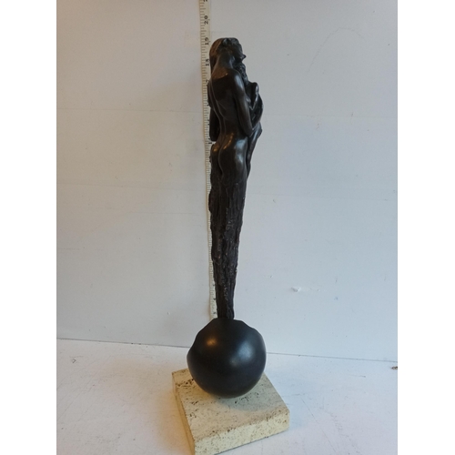 302 - Bronze Sculpture By Josep Bofill (Le Vida) Mother & Child