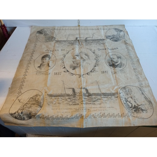 311 - Jubilee of Queen Victoria Commemorative Linen