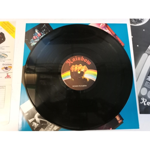 48 - Rainbow Down to Earth LP, In Lovely Condition