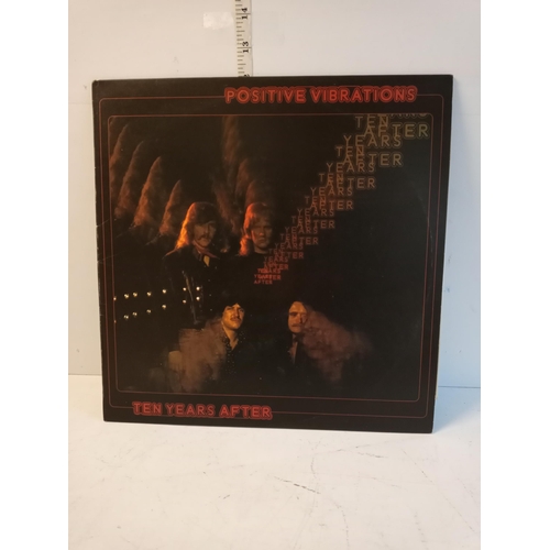 52 - Ten Years After, Positive Vibrations Lp, In Lovely Condition