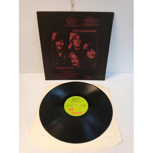 52 - Ten Years After, Positive Vibrations Lp, In Lovely Condition