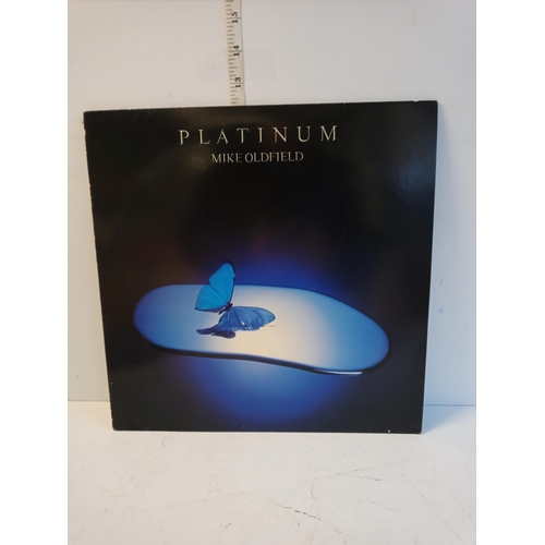 54 - Mike Oldfield, Platinum Lp, In Lovely Condition