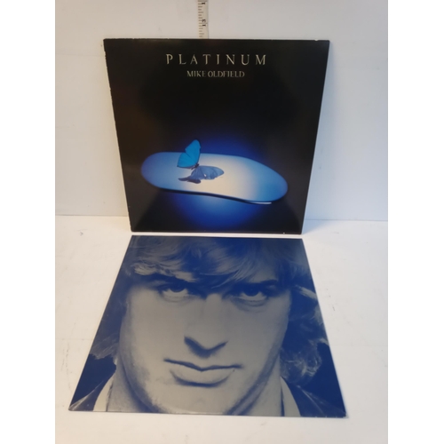 54 - Mike Oldfield, Platinum Lp, In Lovely Condition