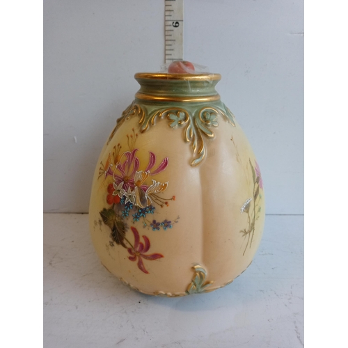 62 - Royal Worceseter Lidded Jar